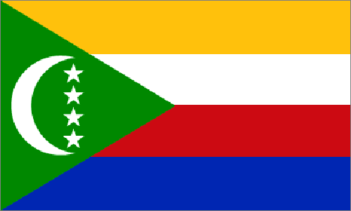 Флаг Союза Коморских Островов (СКО)