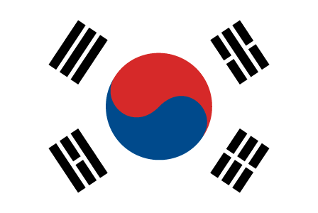 Флаг Республики Корея 